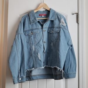 Unionbay Vintage Distressed Denim Jacket